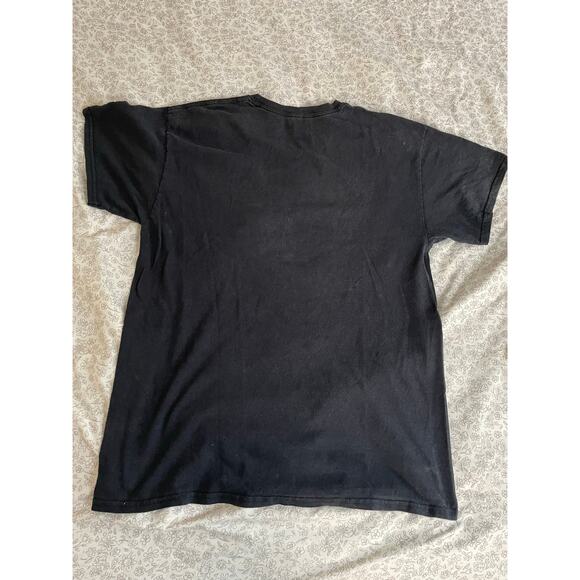 Star Wars Neon Vader Luke Graphic Tee Black Size L - Picture 2 of 5